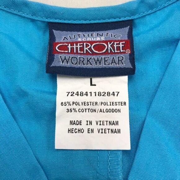 5 Various Brands Women Scrub Tops Size L - Picture 7 of 7